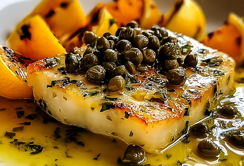Zesty Lemon Caper Sauce